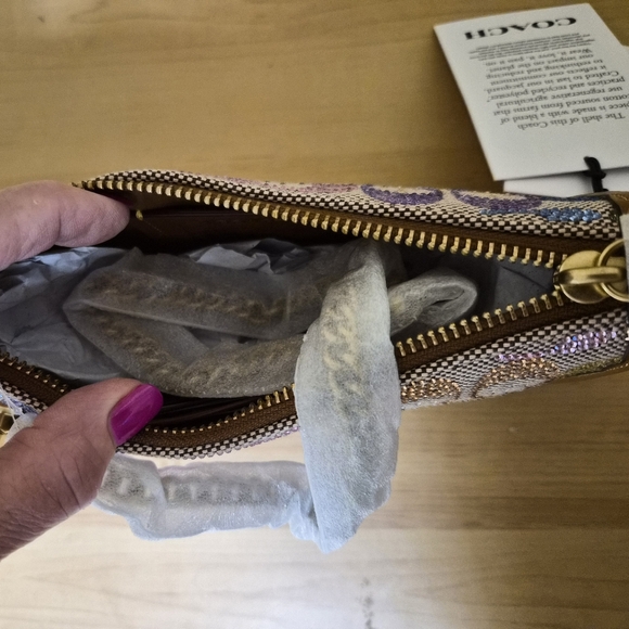 NWT COACH Rainbow Crystal Swinger 20 - Picture 9 of 15